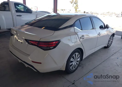 2021 Nissan Sentra S Xtronic Cvt from USA, damaged, VIN 3N1AB8BV3MY258551